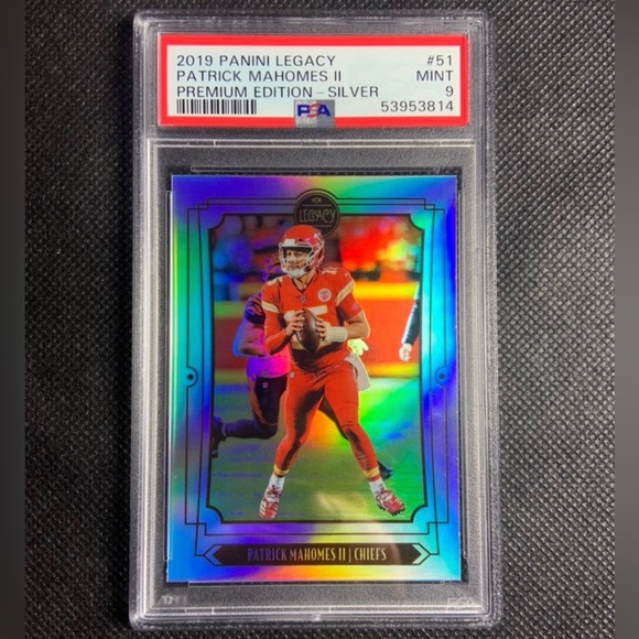 Panini Other - 2019 Panini Legacy Premium Silver Prizm #51 Patrick Mahomes PSA 9 MINT Pop 4